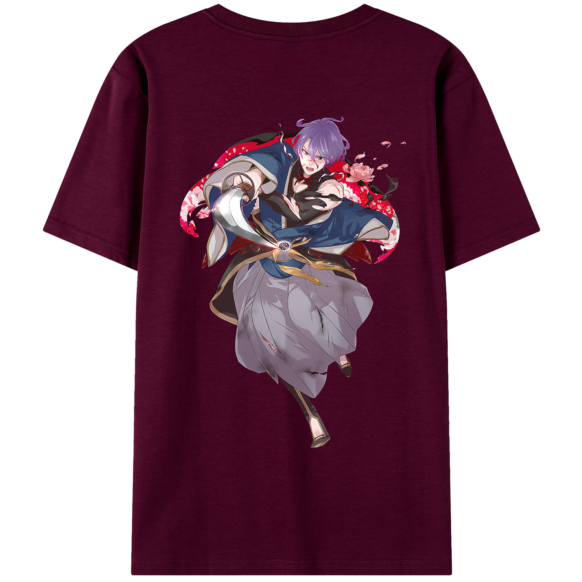 （画像用） 刀剣乱舞 Touken Ranbu レディース半袖Tシャツ(バックプリント)